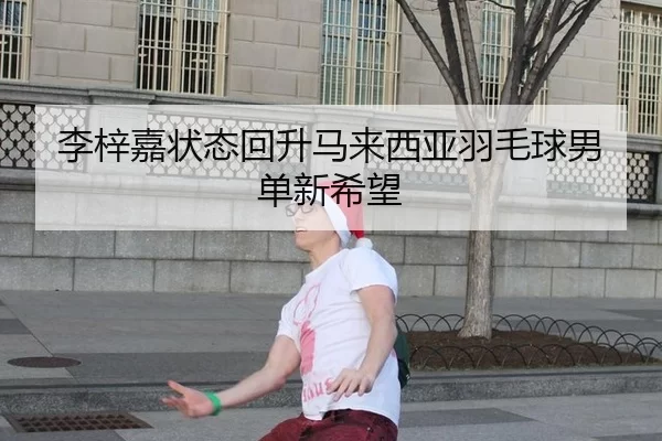 李梓嘉状态回升马来西亚羽毛球男单新希望